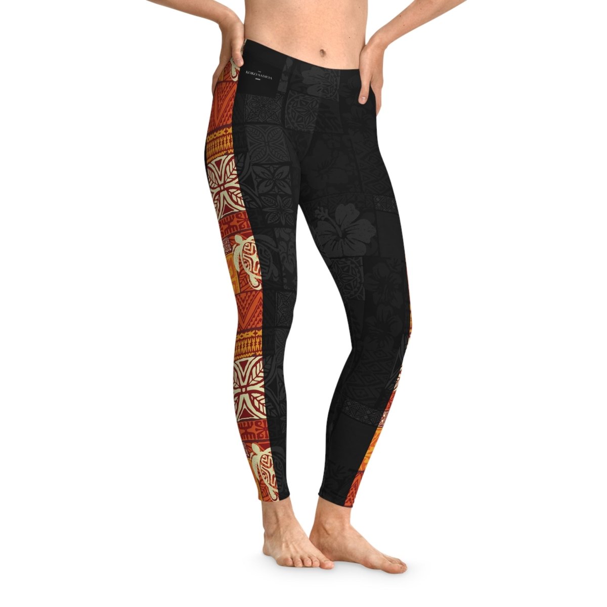 IslandFlex Leggings - Sataoa Sunrise - AU/NZ/USA - The Koko Samoa