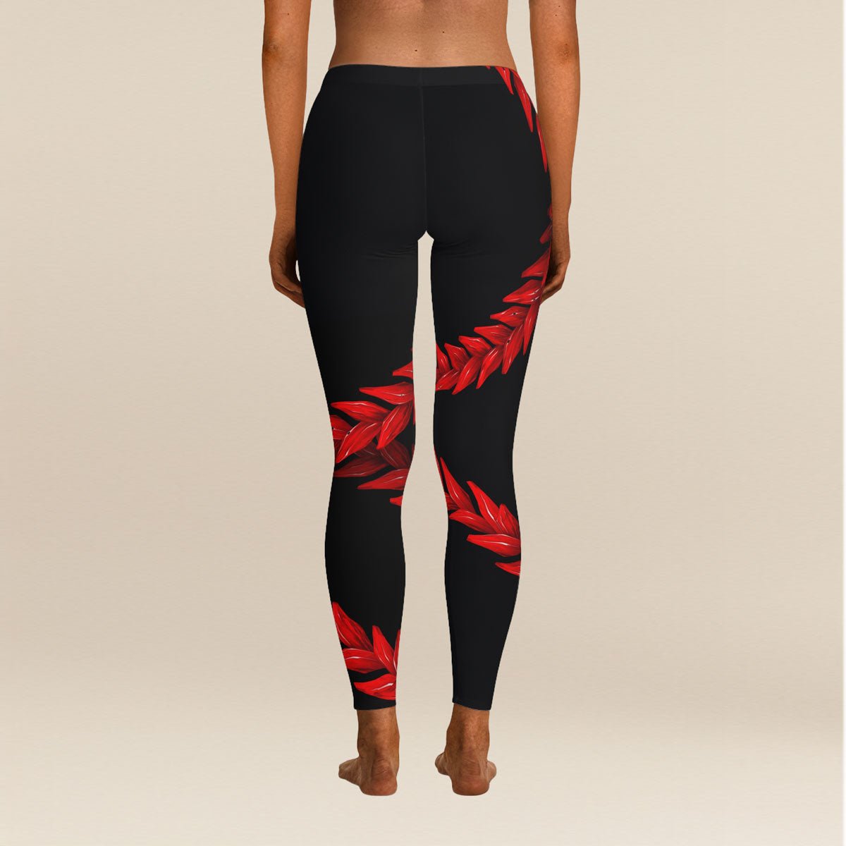 FYBY IslandFlex mid-rise leggings in XS with matching seam thread color, featuring a stylish Ula Fala design.