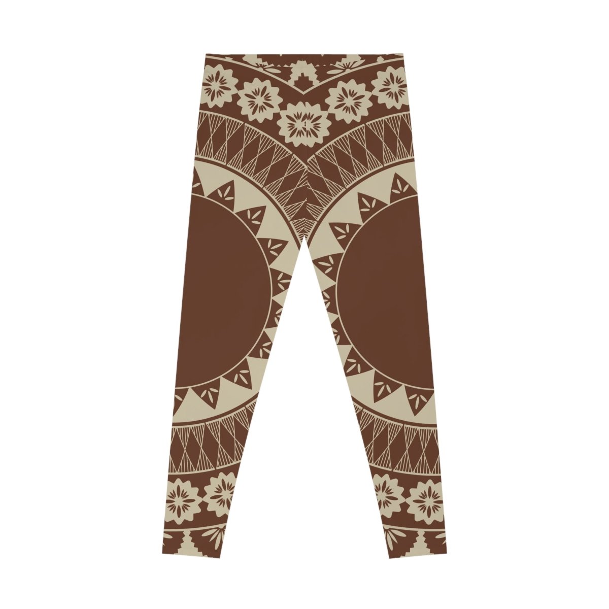 PasifikaOne Mid - Rise Leggings - Fiji Brown - AU/NZ/USA - The Koko Samoa