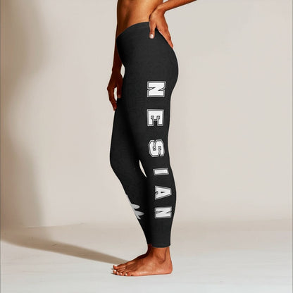 PasifikaOne Mid - Rise Leggings - Nesian Strength - AU/NZ/USA - The Koko Samoa
