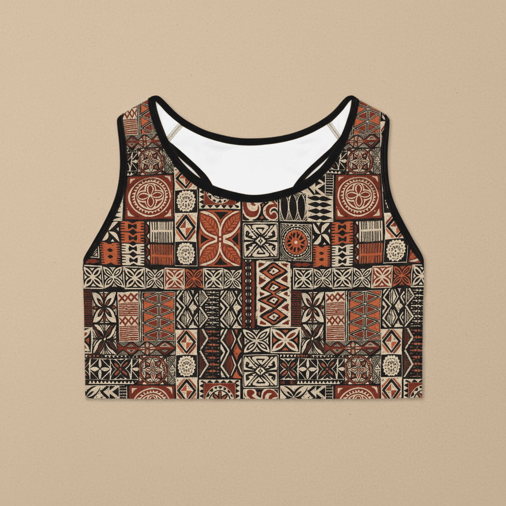 Seamless Sports Bra - Elei - AU/NZ/USA - The Koko Samoa