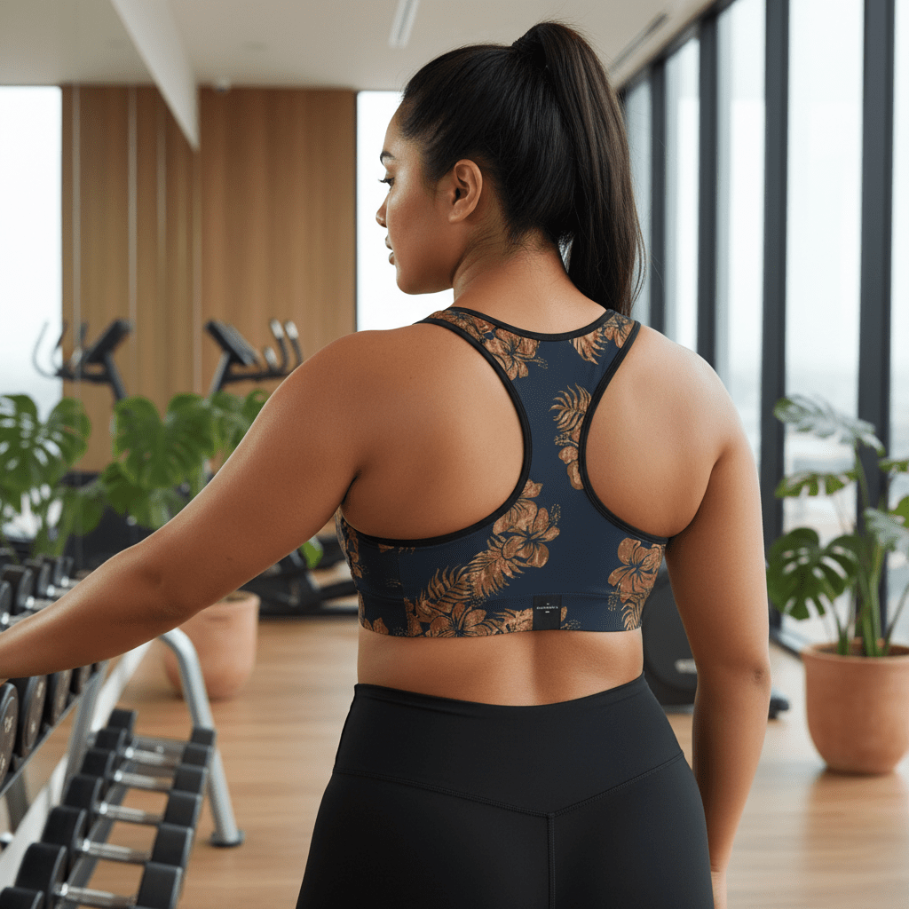 Seamless Sports Bra - Fagaloa - AU/NZ/USA - The Koko Samoa