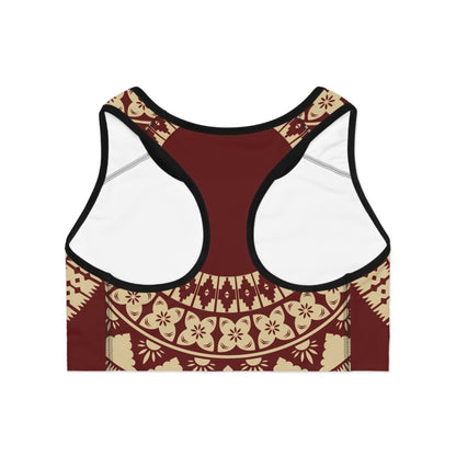 PasifikaOne Seamless Sports Bra - Fiji Red - AU/NZ/USA - The Koko Samoa