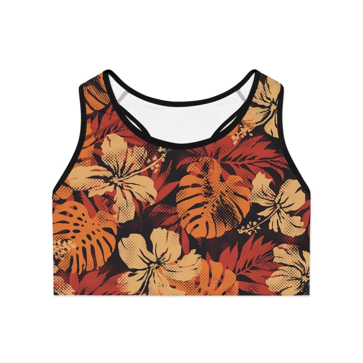 Seamless Sports Bra - Lalomanu Ember - AU/NZ/USA - The Koko Samoa