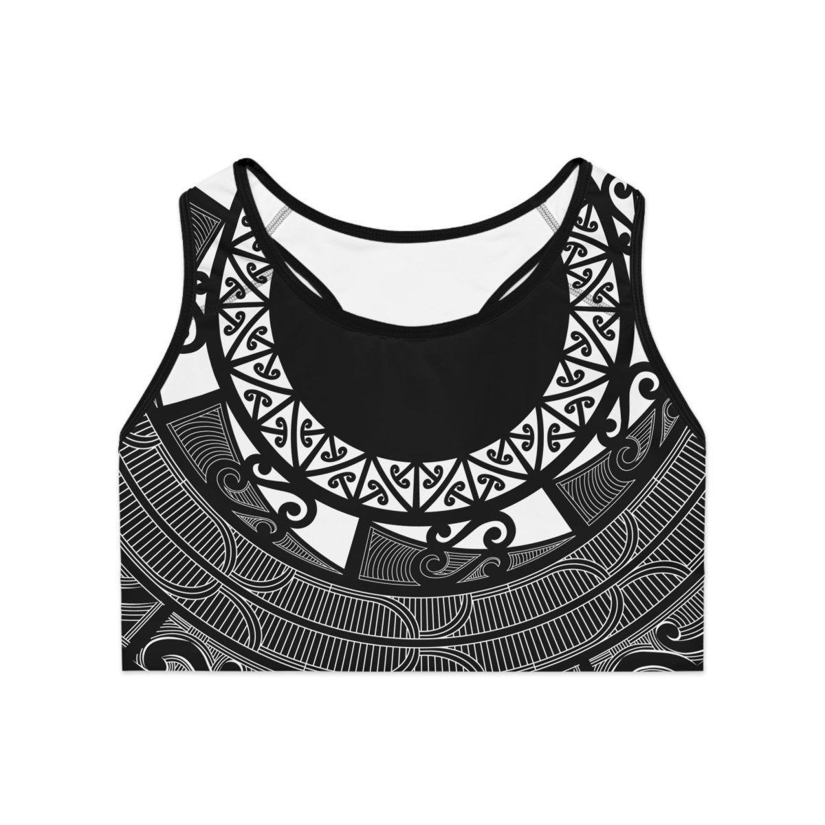 PasifikaOne Seamless Sports Bra - Maori - AU/NZ/USA - The Koko Samoa