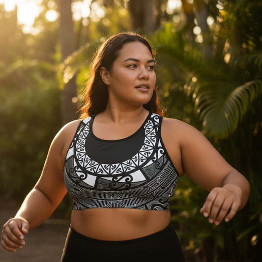 Seamless Sports Bra - Māori - AU/NZ/USA