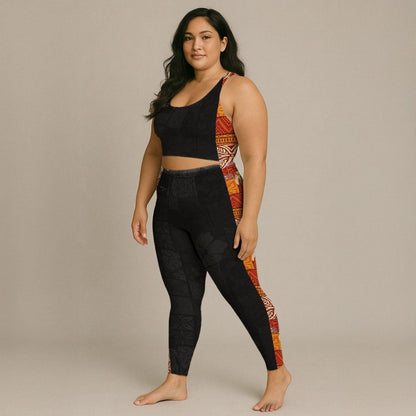 Seamless Sports Bra - Sataoa Sunrise - AU/NZ/USA - The Koko Samoa