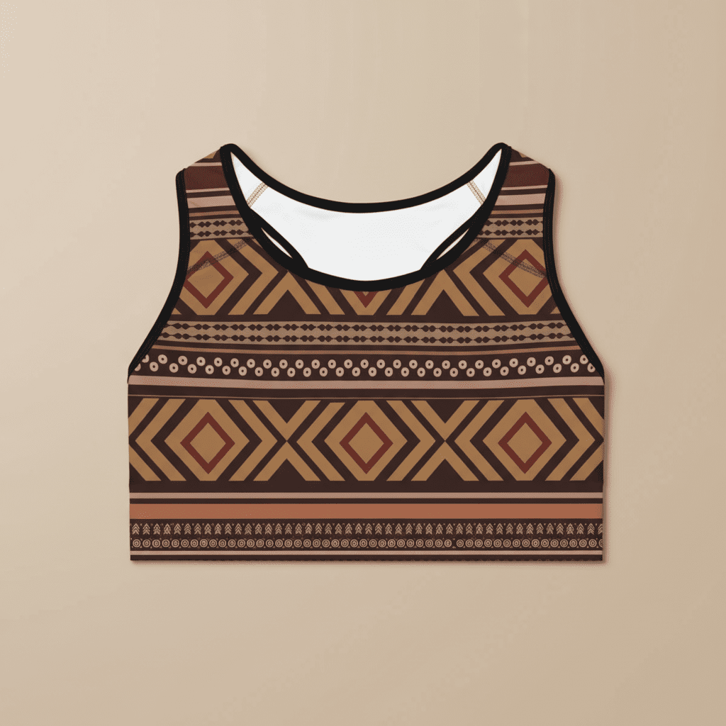 Seamless Sports Bra - Siapo - AU/NZ/USA - The Koko Samoa