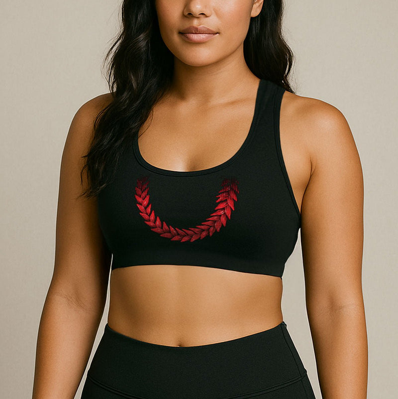 Seamless Sports Bra - Ula Fala - AU/NZ/USA - The Koko Samoa
