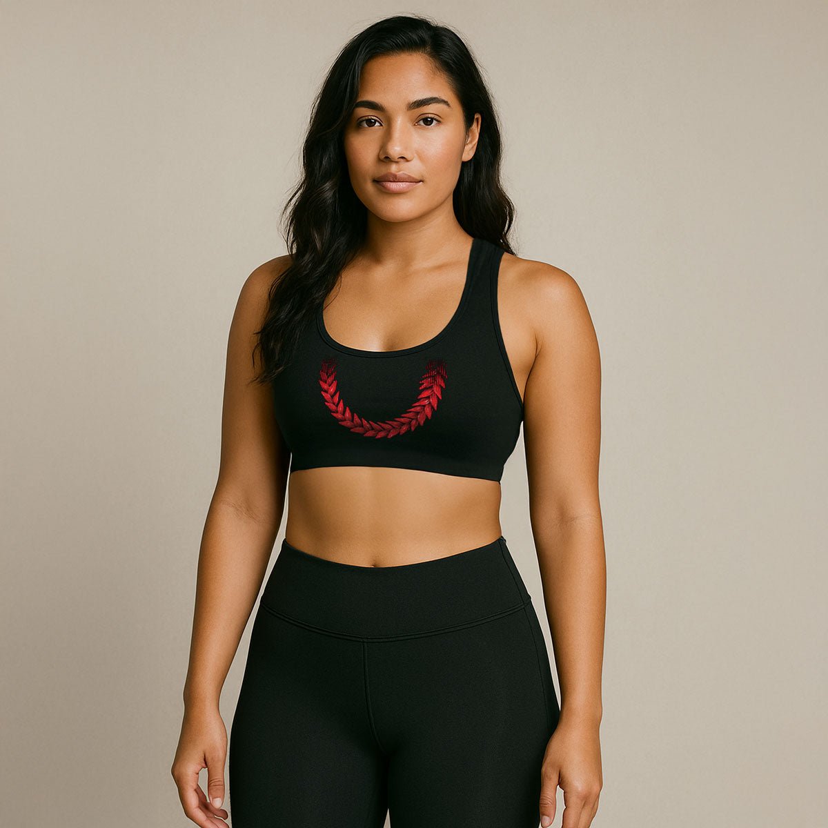 Seamless Sports Bra - Ula Fala - AU/NZ/USA - The Koko Samoa