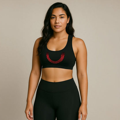 Seamless Sports Bra - Ula Fala - AU/NZ/USA - The Koko Samoa