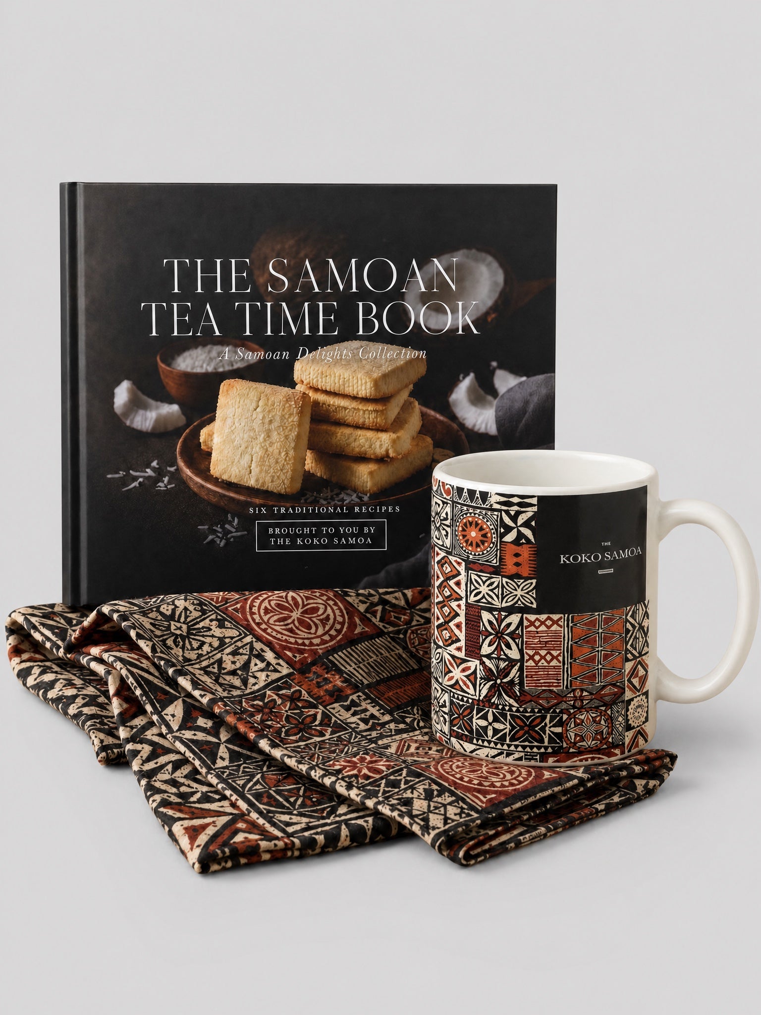 The Tea Time Gift Set on a light grey studio background