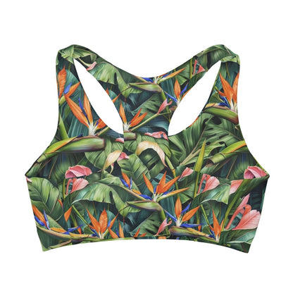 Girls' Double - Lined Seamless Sports Bra - Botanica - AU/NZ/USA - The Koko Samoa