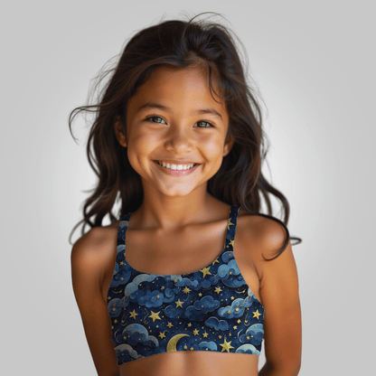 Girls' Seamless Sports Bra - Celestial - AU/NZ/USA - The Koko Samoa