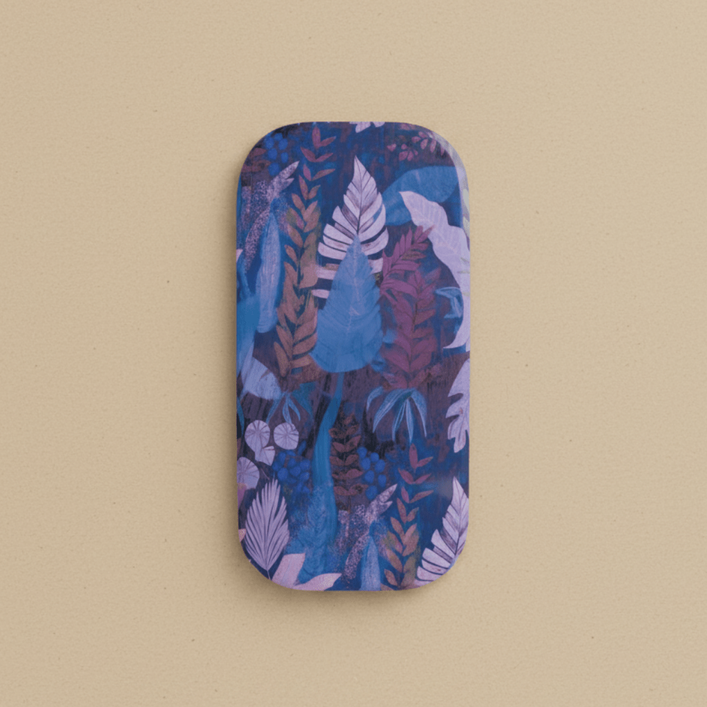 WOYC Lavender Palms phone grip stand, stylish and portable accessory with a floral lavender design for AU, NZ, and USA.