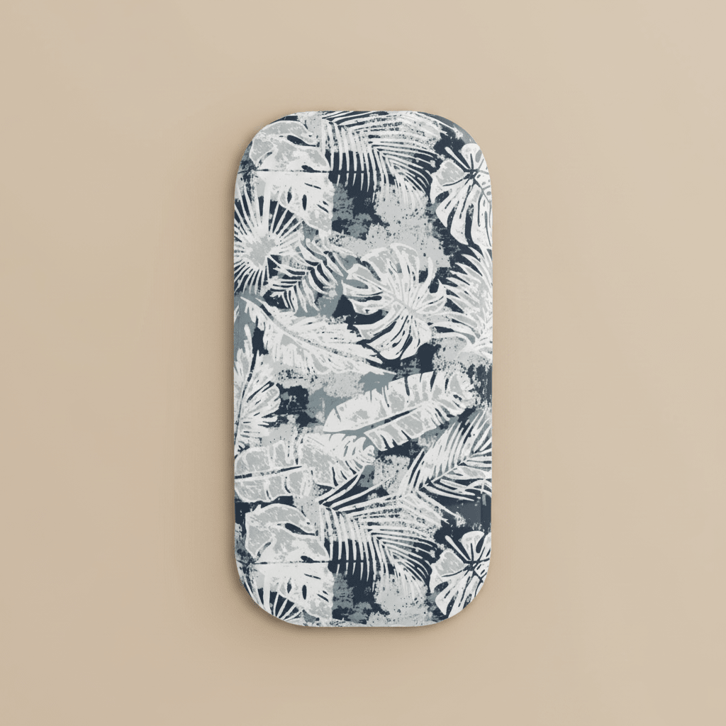 WOYC Tiavi phone grip stand featuring a colorful coastal design, perfect for holding smartphones securely.