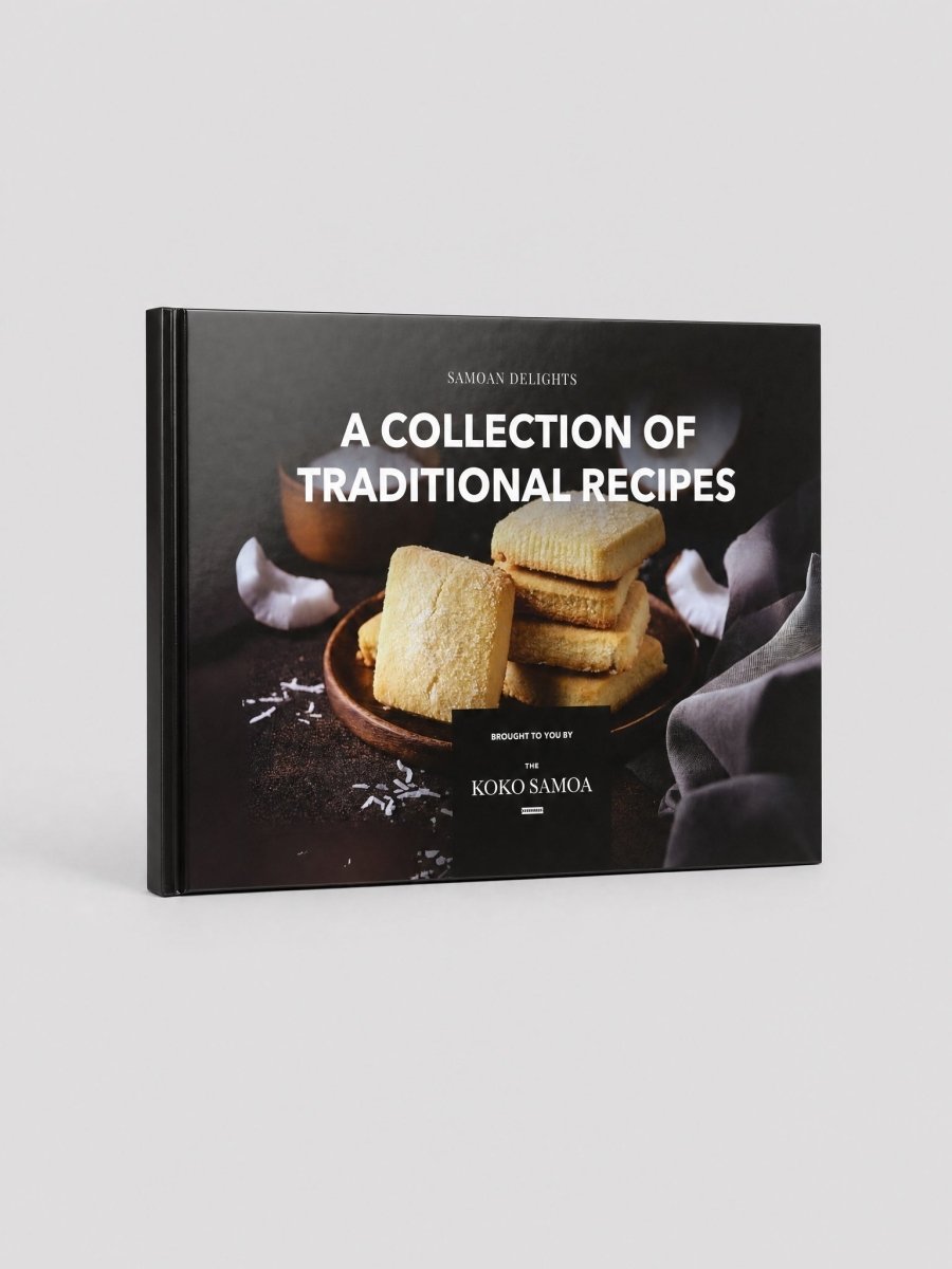 Hardcover A4 - Samoan Delights: 12 Samoan Recipes Cookbook - Vol 1 - AU/NZ/USA - The Koko Samoa