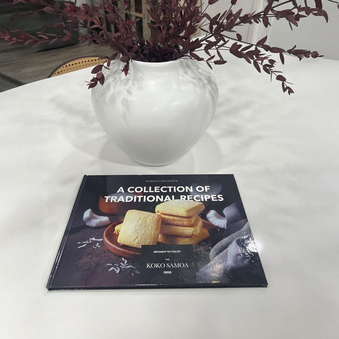 Hardcover A4 - Samoan Delights: Samoan Recipes Cookbook - Vol 1 - AU/NZ/USA - The Koko Samoa