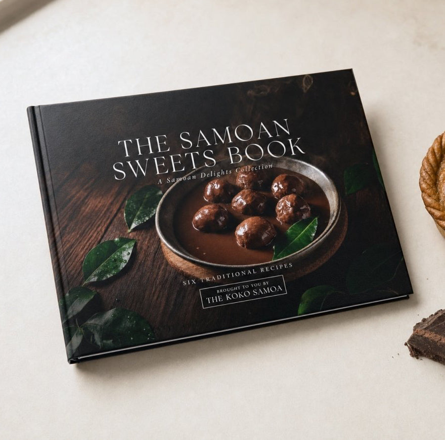 Hardcover Keepsake - The Samoan Sweets Book: 6 Samoan Recipes - AU/NZ/USA