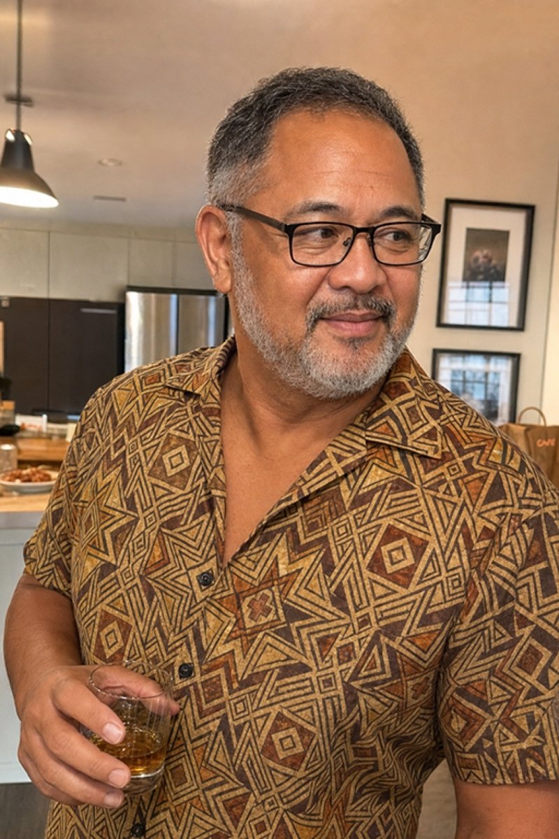 Hawaiian Camp Shirt - Earthline - AU/NZ/USA - The Koko Samoa