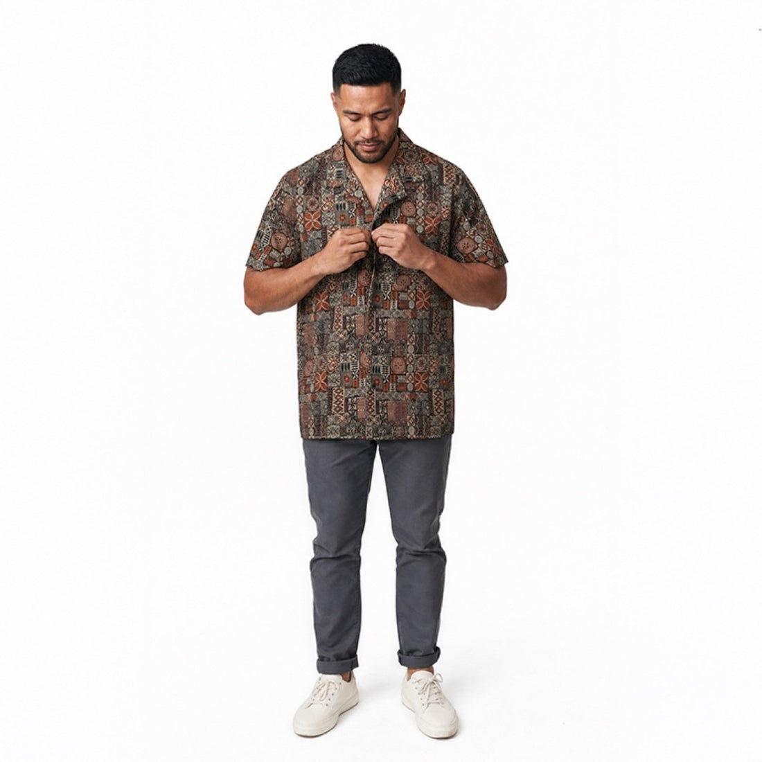 Hawaiian Camp Shirt - Elei - AU/NZ/USA - The Koko Samoa