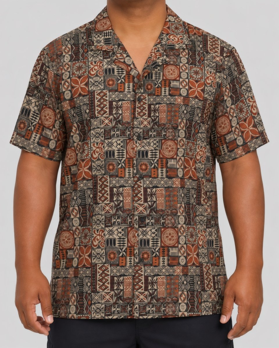 Hawaiian Camp Shirt - Elei - AU/NZ/USA - The Koko Samoa