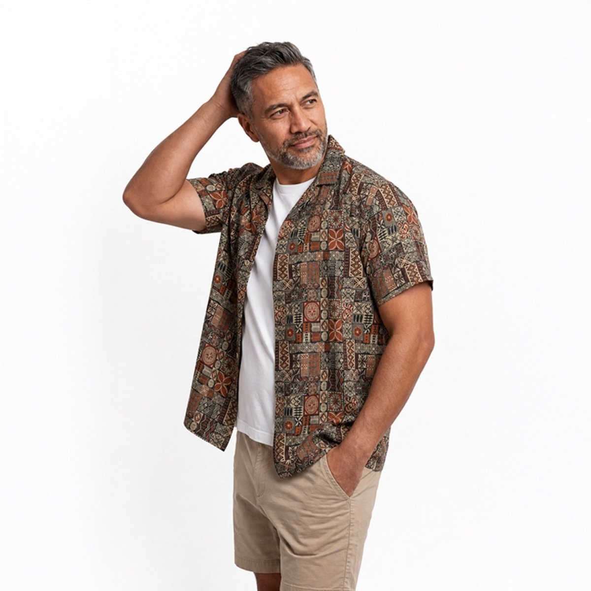 Hawaiian Camp Shirt - Elei - AU/NZ/USA - The Koko Samoa