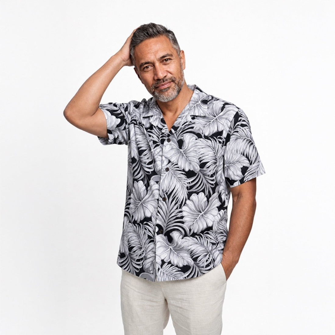 Hawaiian Camp Shirt - Falealili Shades - AU/NZ/USA - The Koko Samoa