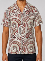 Hawaiian Camp Shirt - Firecrest - AU/NZ/USA - The Koko Samoa
