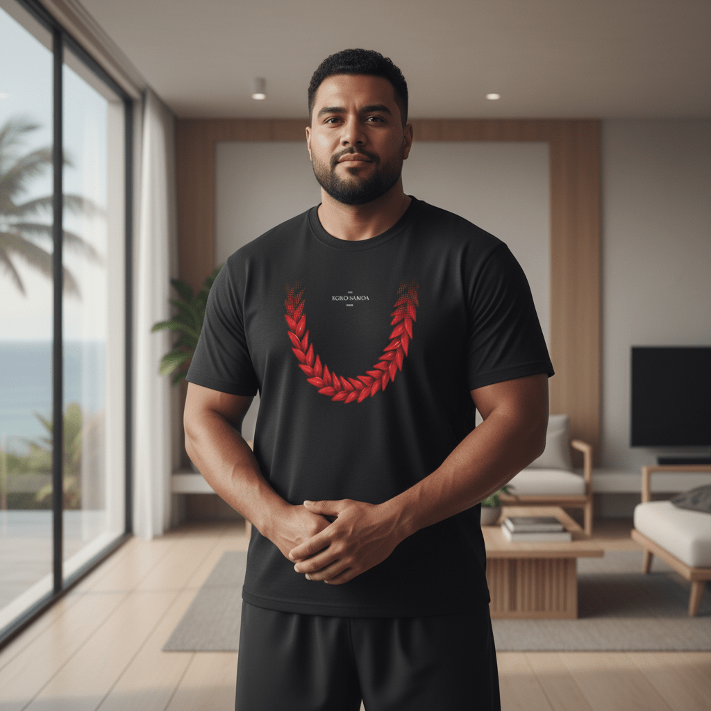 Heavy Unisex Tee - Ula Fala - AU/NZ - The Koko Samoa