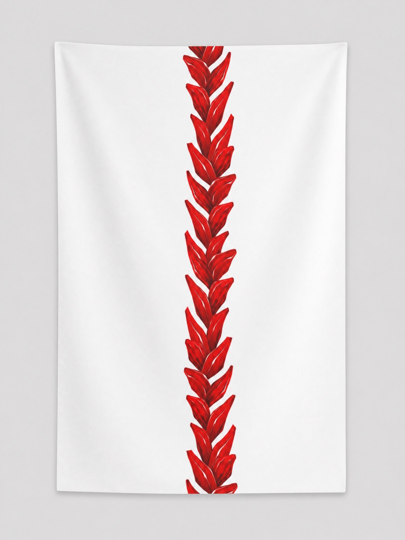Wall Tapestry - Ula Fala on a light grey studio background