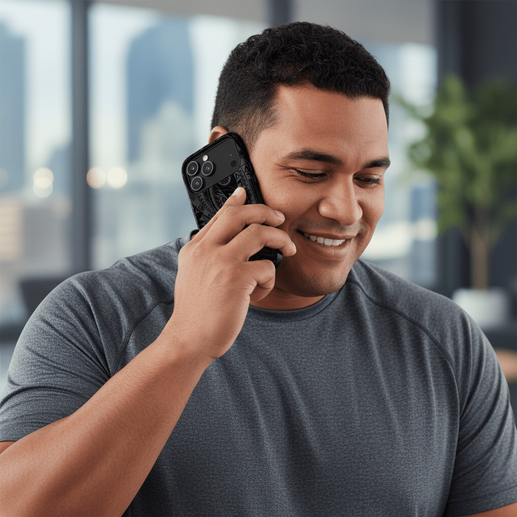 iPhone Tough Magsafe® Phone Case - Warrior - AU/NZ/USA - The Koko Samoa