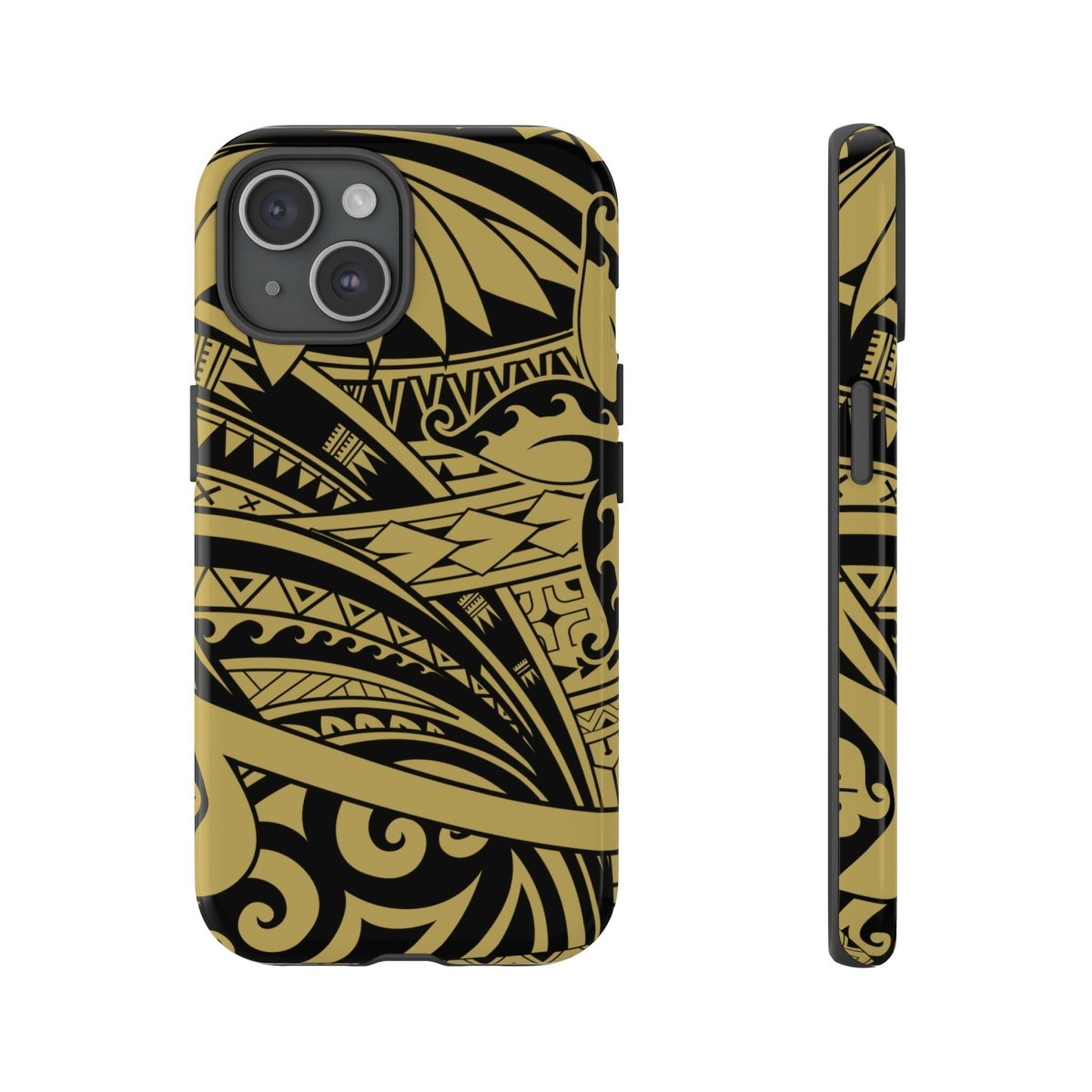 iPhone Tough Phone Case - Bloom Gold - AU/NZ/USA - The Koko Samoa
