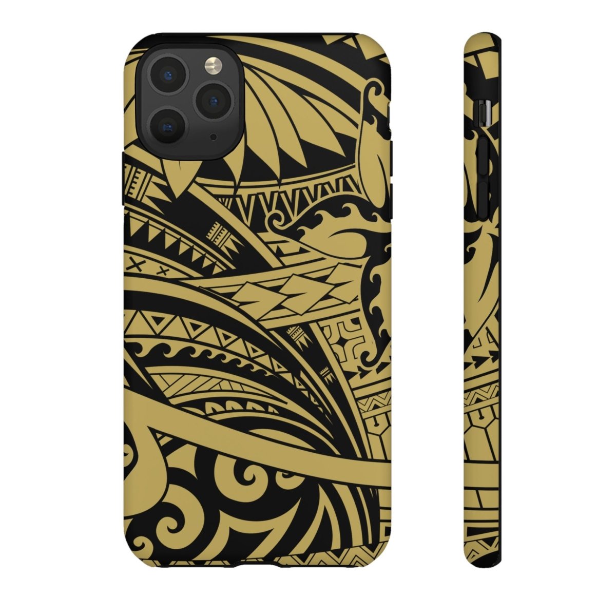 iPhone Tough Phone Case - Bloom Gold - AU/NZ/USA - The Koko Samoa