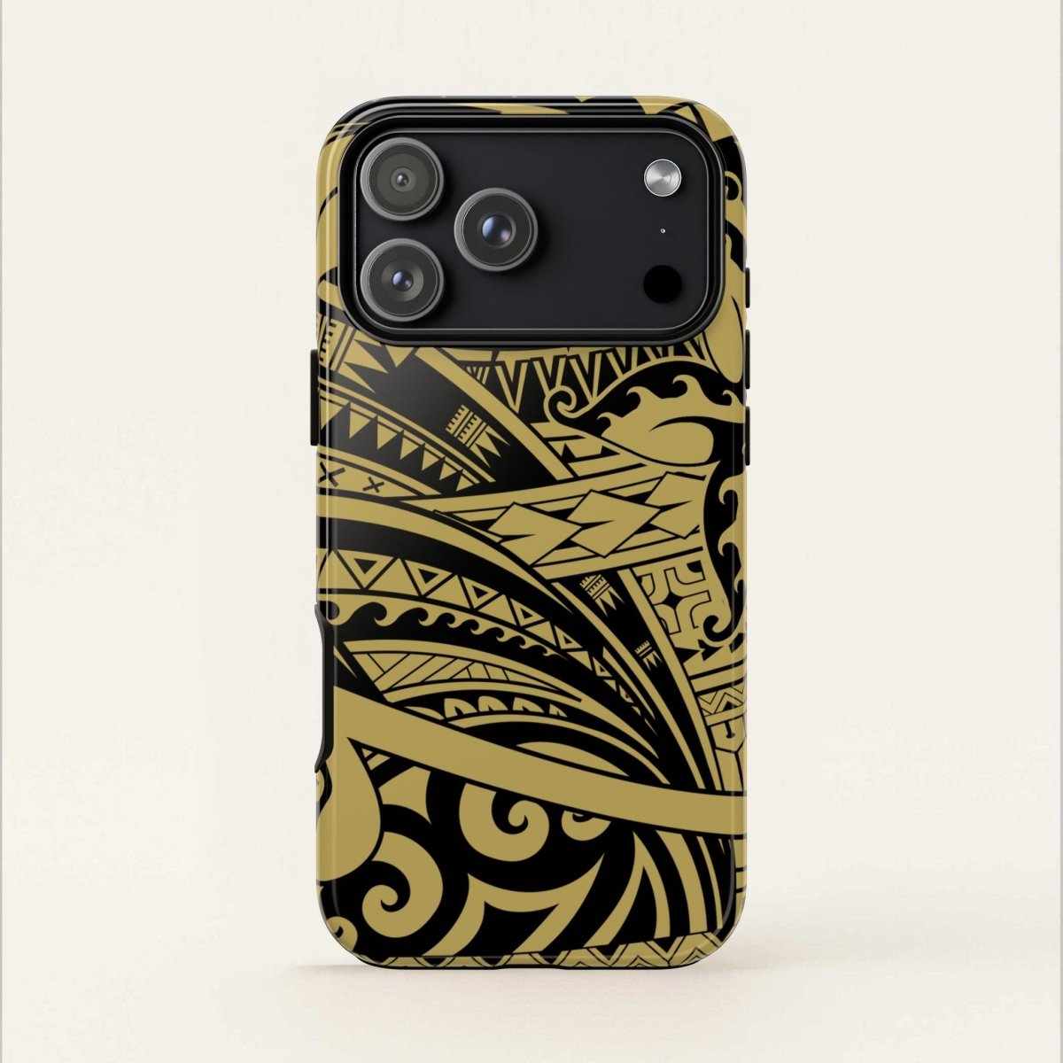 iPhone Tough Phone Case - Bloom Gold - AU/NZ/USA - The Koko Samoa