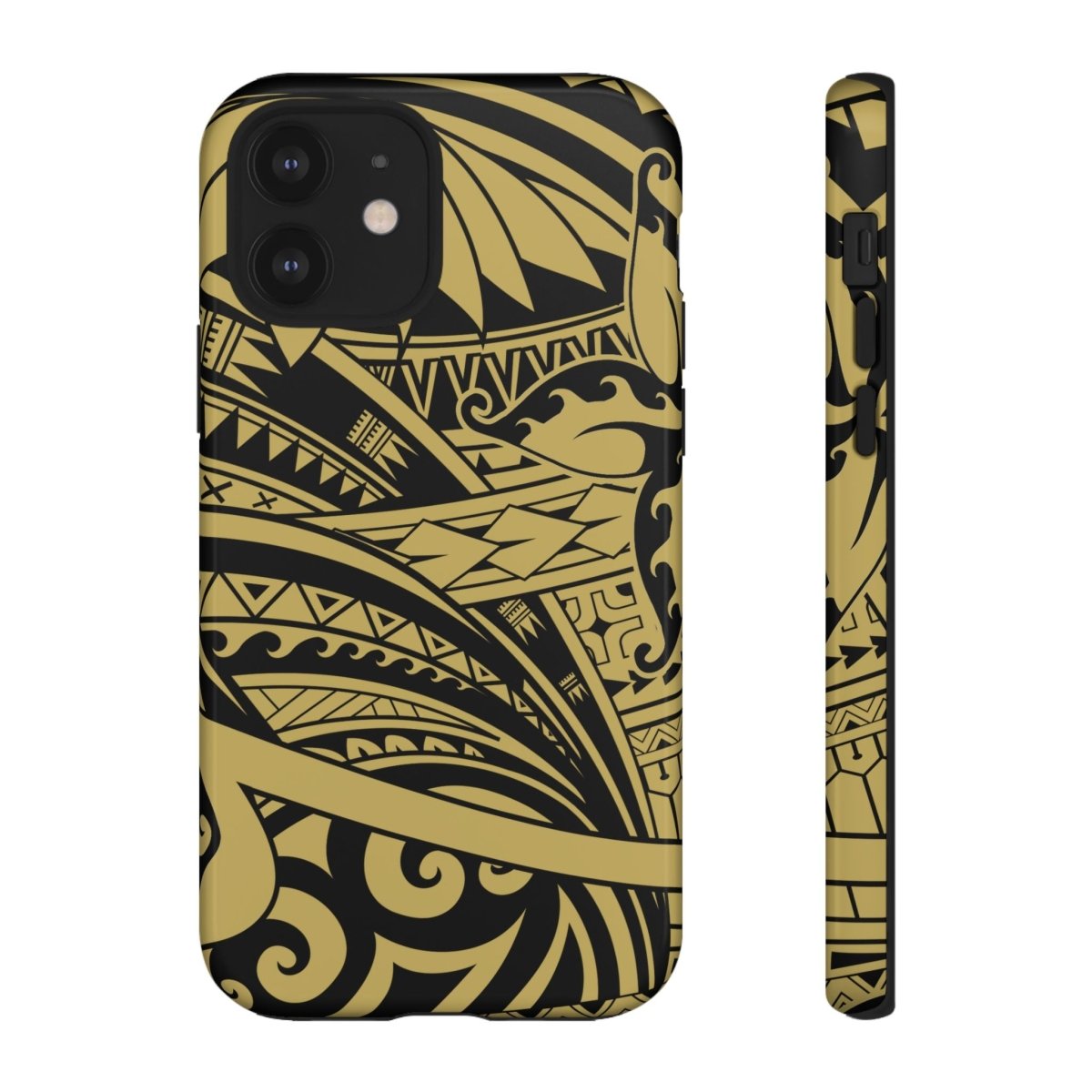 iPhone Tough Phone Case - Bloom Gold - AU/NZ/USA - The Koko Samoa