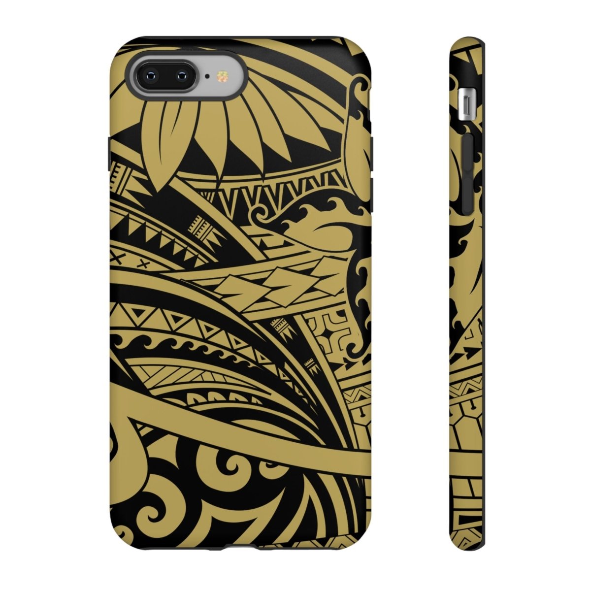 iPhone Tough Phone Case - Bloom Gold - AU/NZ/USA - The Koko Samoa