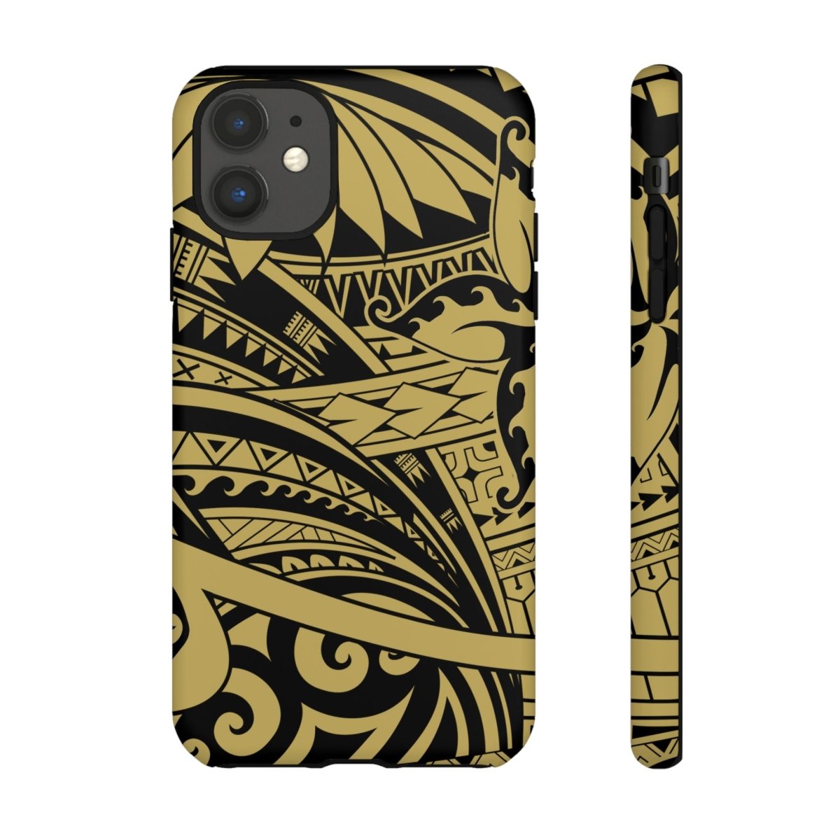 iPhone Tough Phone Case - Bloom Gold - AU/NZ/USA - The Koko Samoa