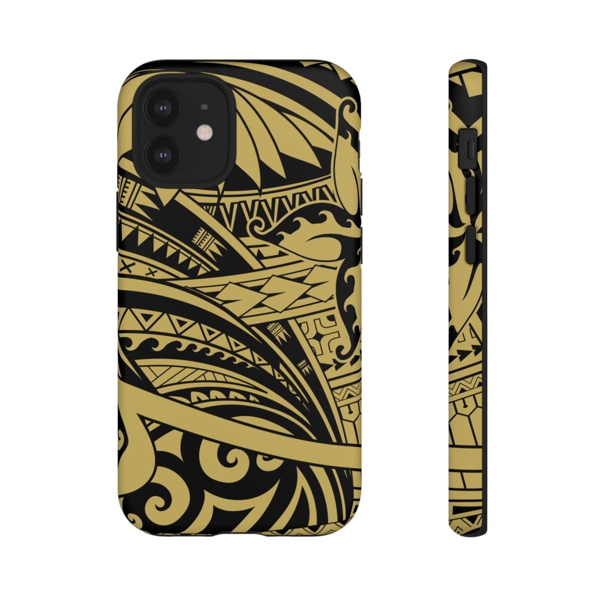 iPhone Tough Phone Case - Bloom Gold - AU/NZ/USA - The Koko Samoa