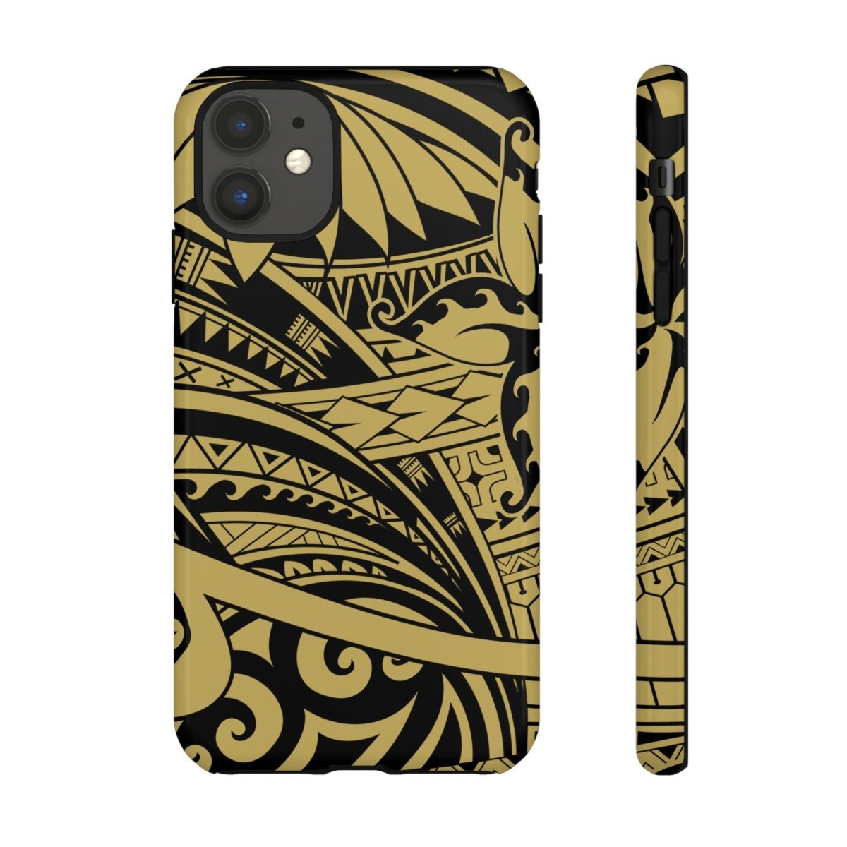 iPhone Tough Phone Case - Bloom Gold - AU/NZ/USA - The Koko Samoa