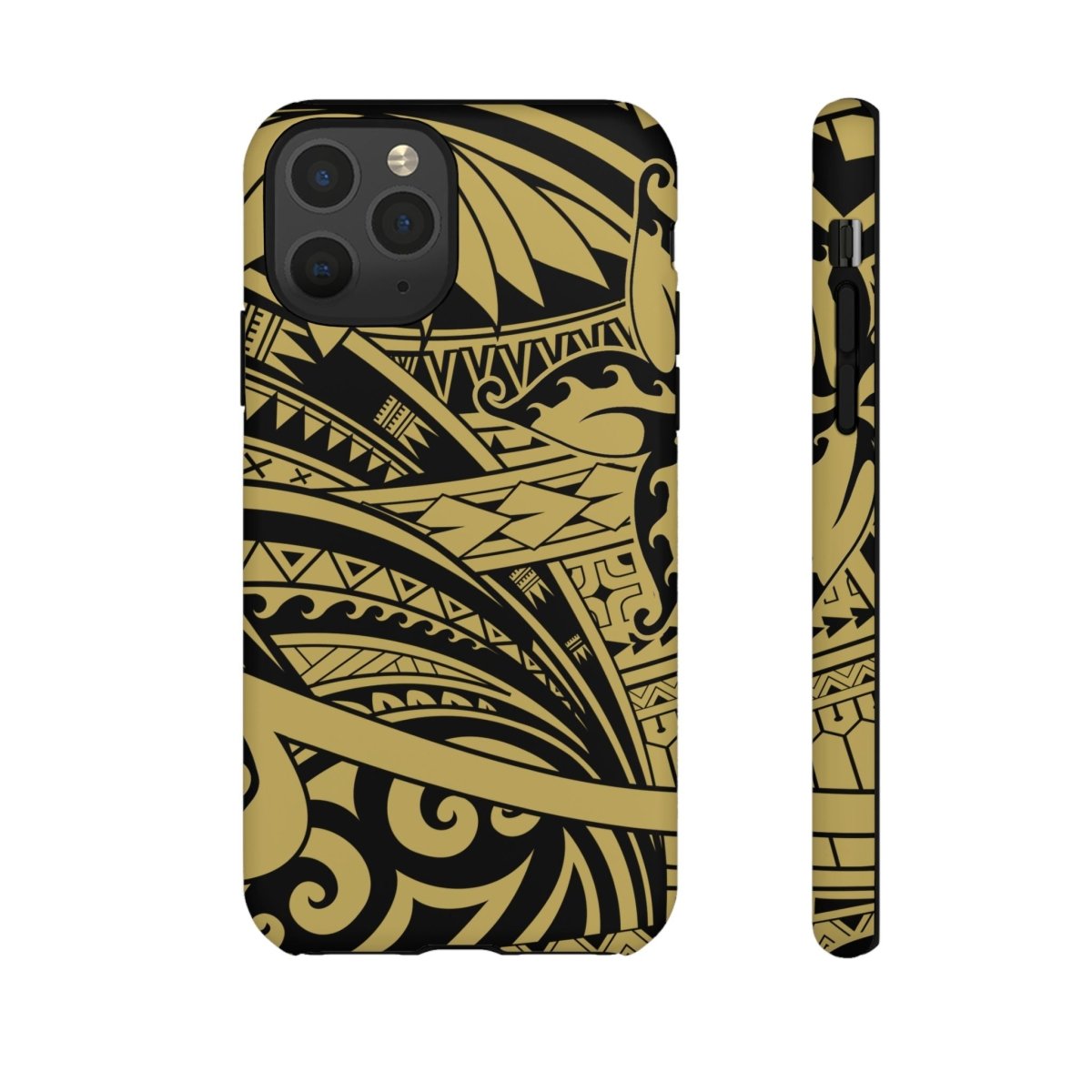 iPhone Tough Phone Case - Bloom Gold - AU/NZ/USA - The Koko Samoa