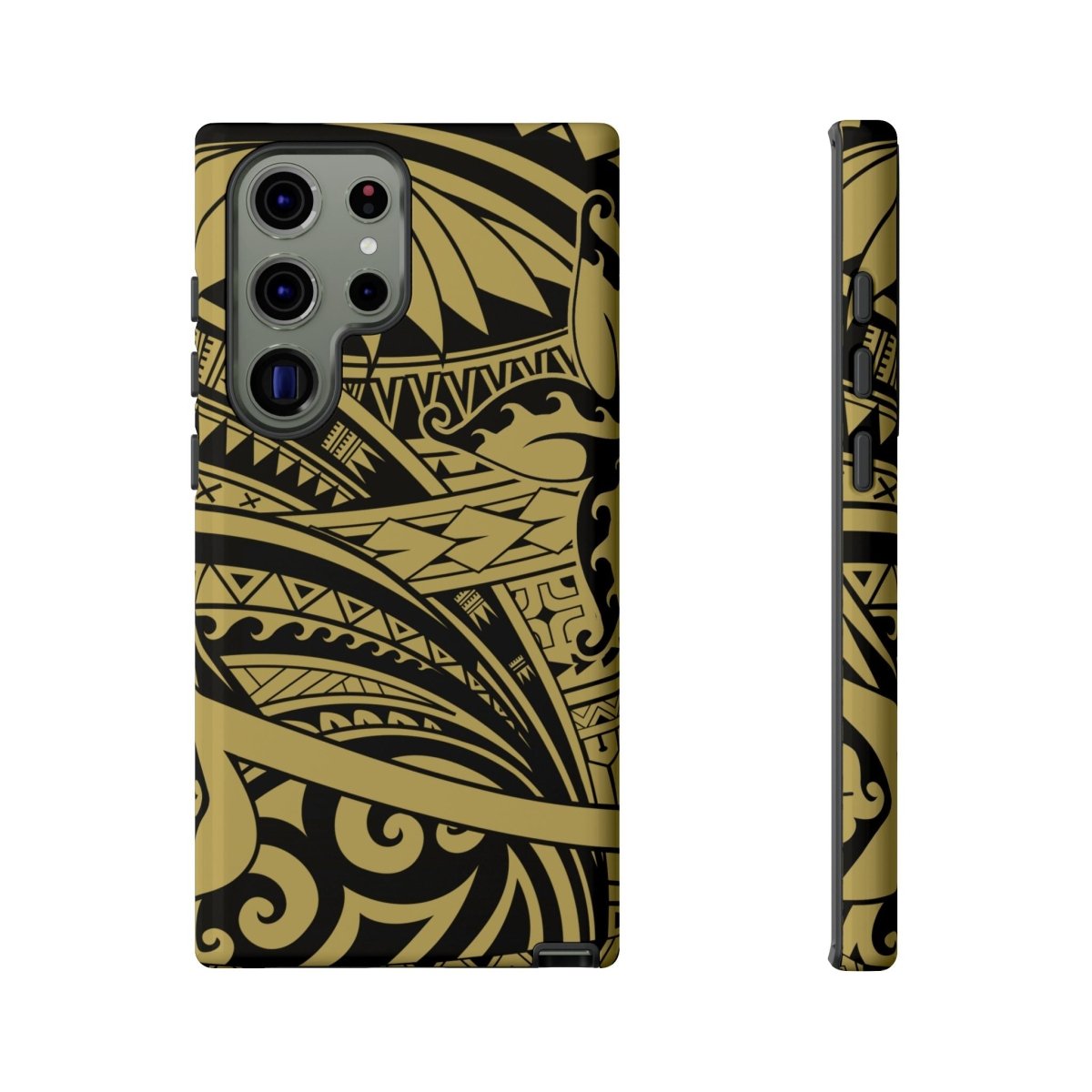 WOYC Bloom Gold tough phone case for iPhone, featuring a durable design with floral gold accents for AU, NZ, and USA models.