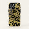 iPhone Tough Phone Case - Bloom Gold - AU/NZ/USA - The Koko Samoa