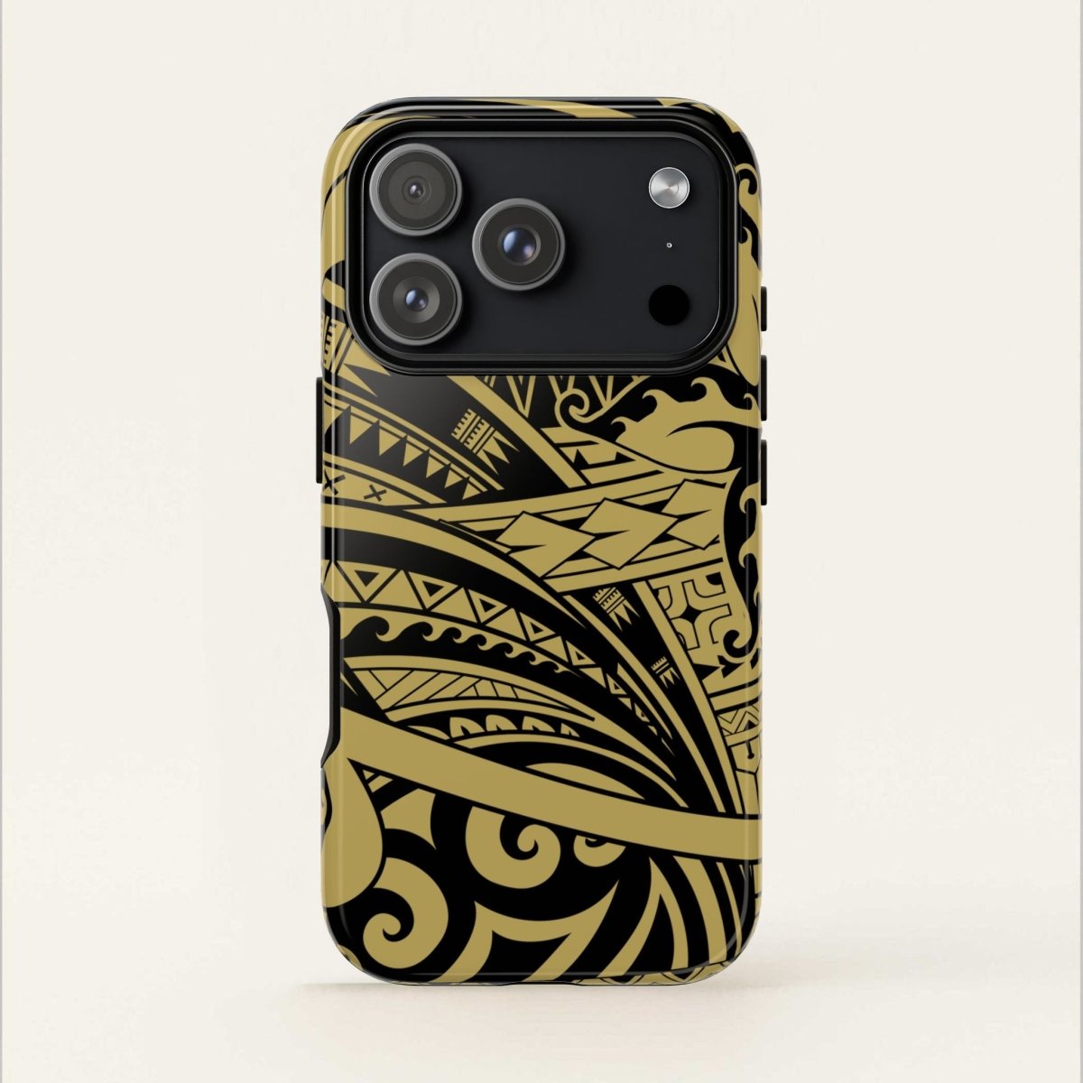 WOYC iPhone tough phone case in Bloom Gold, designed for durability and style, suitable for AU, NZ, and USA models.