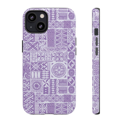 iPhone Tough Phone Case - Lavender Elei - AU/NZ/USA - The Koko Samoa