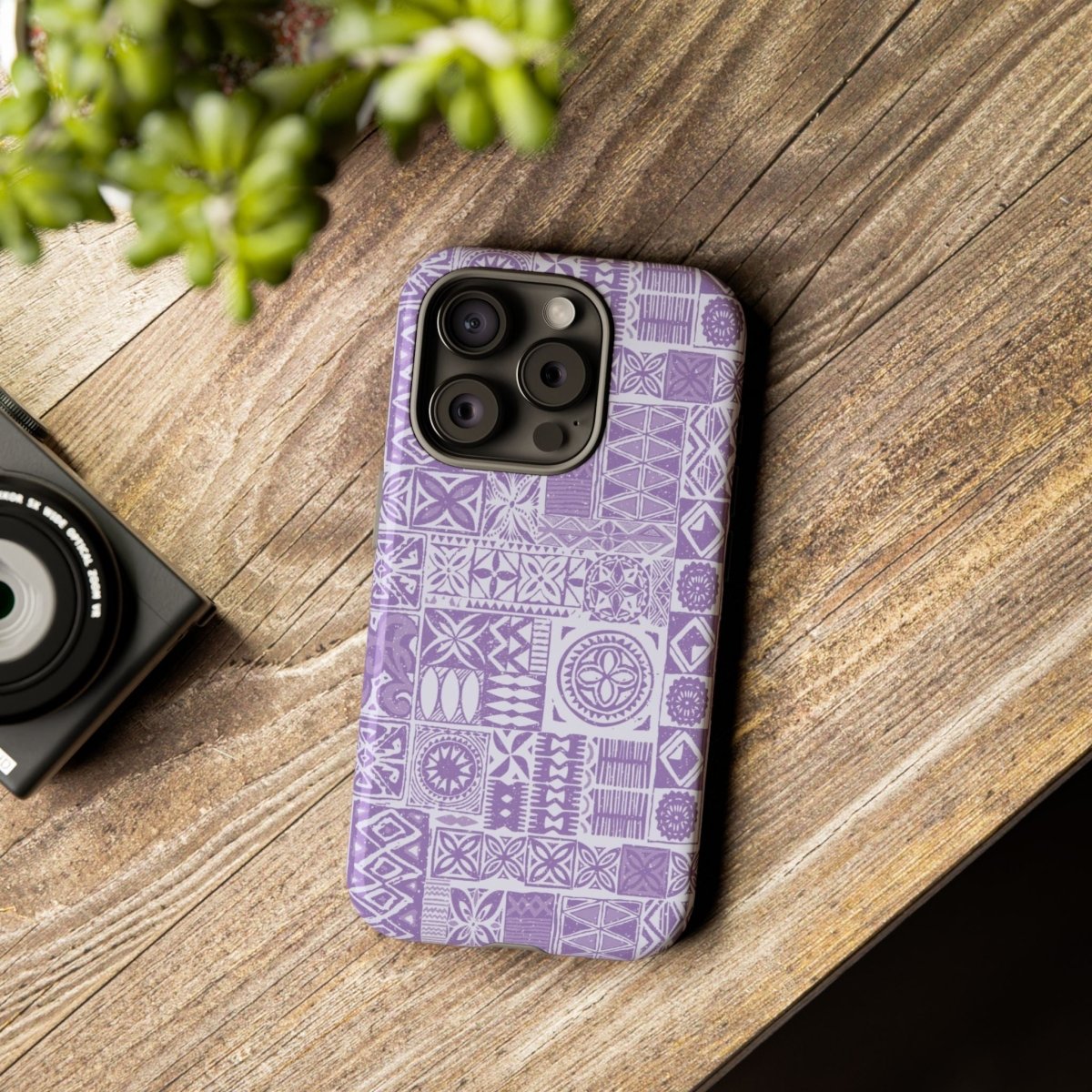 iPhone Tough Phone Case - Lavender Elei - AU/NZ/USA - The Koko Samoa