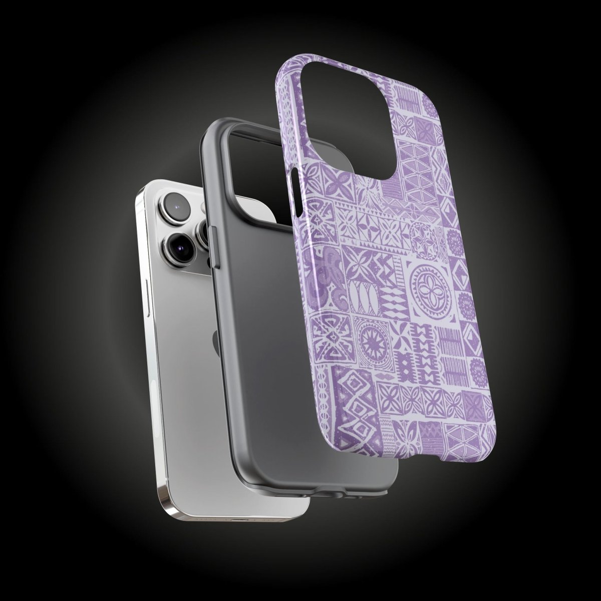 iPhone Tough Phone Case - Lavender Elei - AU/NZ/USA - The Koko Samoa