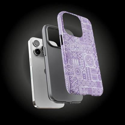 iPhone Tough Phone Case - Lavender Elei - AU/NZ/USA - The Koko Samoa