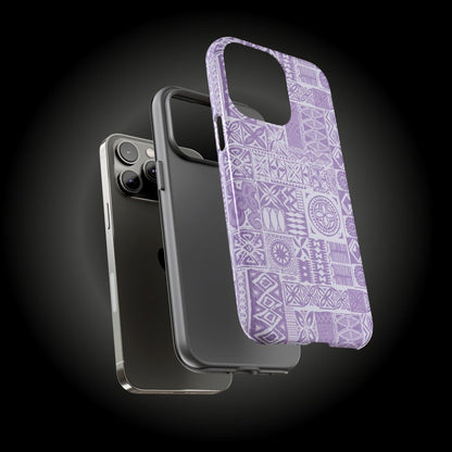 iPhone Tough Phone Case - Lavender Elei - AU/NZ/USA - The Koko Samoa