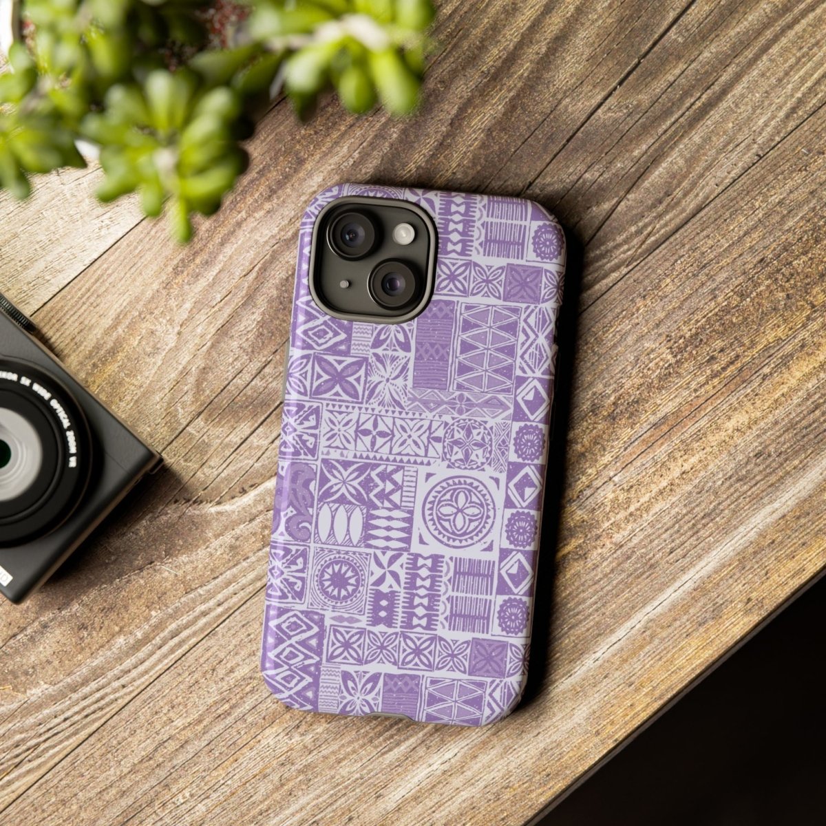 iPhone Tough Phone Case - Lavender Elei - AU/NZ/USA - The Koko Samoa